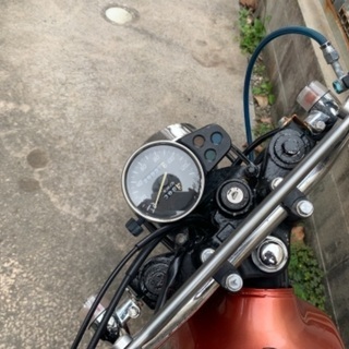 ftr223  オレンジ　マフラー左出し ftr223 オレンジ マフラー左出し 【公式通販】