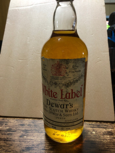 古酒DEWAR'S White Label デュワーズ ホワイトラベル 760ml 43% 特級