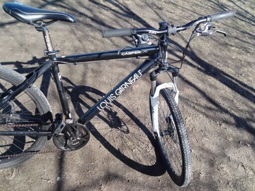 ルイガノLOUISGARNEAU マウンテンバイク CASPER PRO 27段変速 黒 配送