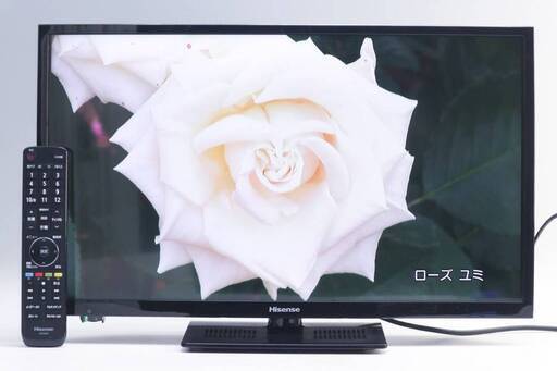 美品 使用少なめ 2019年製 Hisense ハイセンス 24インチ液晶テレビ 24A50 USB端子あり リモコン付き☆配達可能 買取帝国 朝霞店