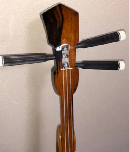 お正月セール】沖縄三味線 八重山産黒木(与那国)知念デーク