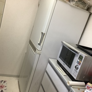 【ネット決済】シャープ製両開き冷蔵庫SJーSV40G