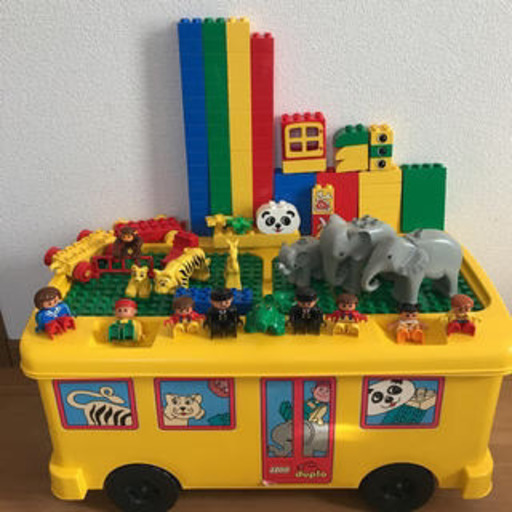 レゴブロック 動物バス