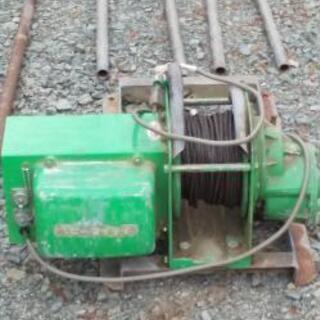 トーヨーコーケン屋根瓦あげ機 荷揚げ機2階用AＬー4 MD―7ウインチ