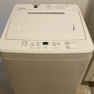 2016年製　無印良品洗濯機　ＡＱＷ‐ＭＪ４５　4.5kg　室内...