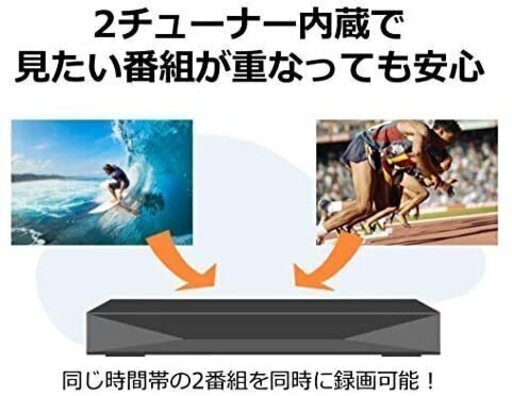 G4141　カード利用可能　未使用/未開封品‼　安心の半年保証　ブルーレイDVDレコーダー　Panasonic　1TB　4K対応　DMR-2W100　家電　送料A　札幌　プラクラ南9条店G