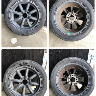 ブラックレーシング 114.3 15インチ4穴 