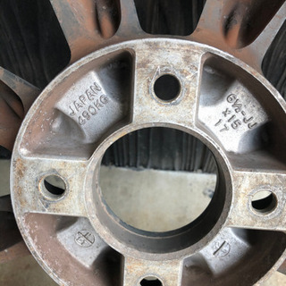 ブラックレーシング 114.3 15インチ4穴 