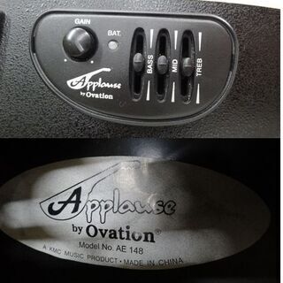 アプローズ AE148-1Y サンバースト Applause by Ovation Super Shallow エレアコ  札幌市 平岸
