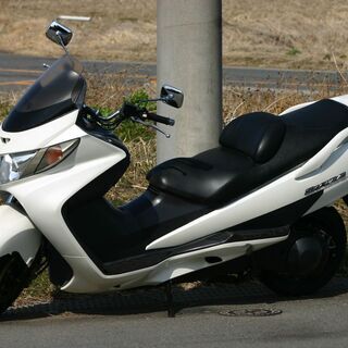 自賠責保険付-埼玉発253】SUZUKIスカイウェイブ 7415Km シロ