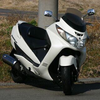 自賠責保険付-埼玉発253】SUZUKIスカイウェイブ 7415Km シロ