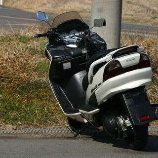 自賠責保険付-埼玉発253】SUZUKIスカイウェイブ 7415Km シロ