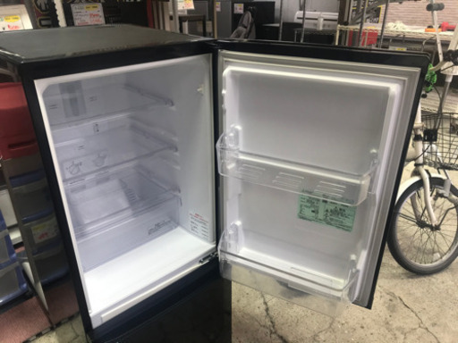 【リサイクルショップ八光　田上店　安心の1か月保証】三菱 146L 2ドア冷蔵庫（サファイアブラック）MITSUBISHI MR-P15Y-B