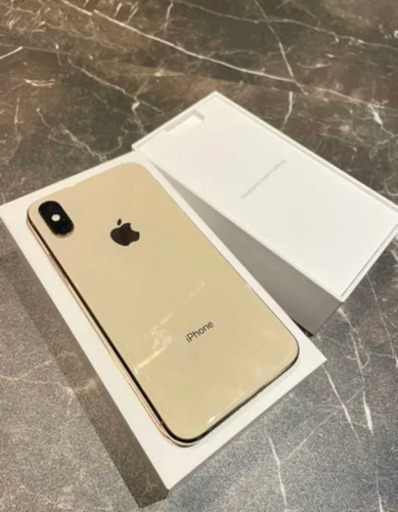 iPhone Xs Gold 256 GB SIMフリー