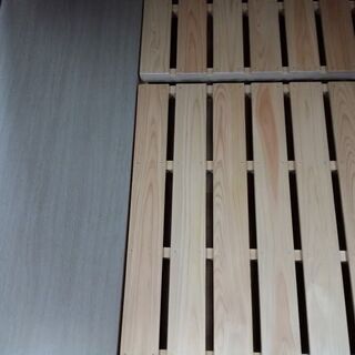 (商談中4/19)【店舗同時販売中】　フランスベッド　引出付ダブルフレーム　西川産業　ダブルマットレスセット　【店頭ご来店購入限定】