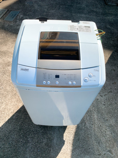洗濯機 ハイアール 7kg 2016年 JW-K70M 人気 安い 格安