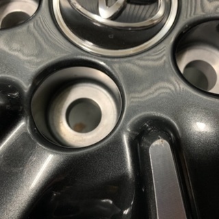 トヨタ純正　ヴォクシー　ノア　16インチ　ブラックポリッシュ　美品