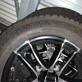 ジムニー用　スタッドレス4本　バリ山