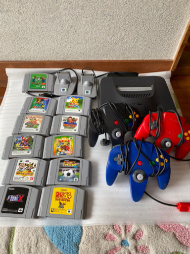 13,000円→8,000円　ニンテンドー64 セット