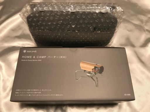 【市内配送可】【新品未開封】スノーピーク　snow peak HOME\u0026CAMP バーナー　KH