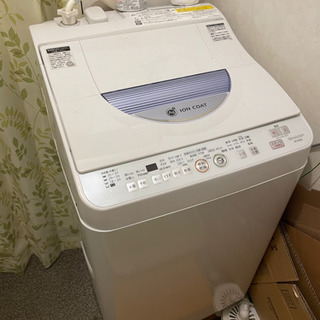 ヒーター乾燥機能付き洗濯機 シャープ ES-TG55L
