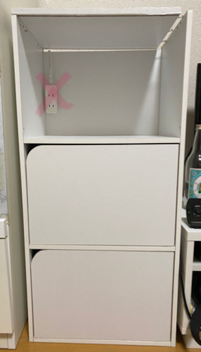水槽起きなどに カラーボックス 使用感あり自己流リメイク済み Ume 海神のその他の中古あげます 譲ります ジモティーで不用品の処分