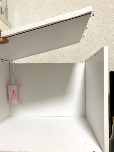 水槽起きなどに カラーボックス 使用感あり自己流リメイク済み Ume 海神のその他の中古あげます 譲ります ジモティーで不用品の処分