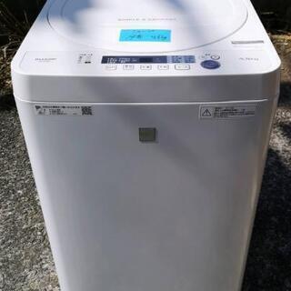 2019年製　シャープ全自動洗濯機 
ES-G4E6-KW  4...
