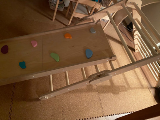 最終値下げ！子供用ジム　ヨーロッパ製　手作り　Climber 美品