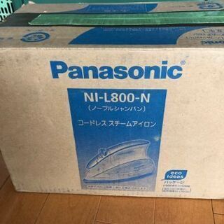 【Panasonic】コードレスアイロン　NI-L800-N　ア...