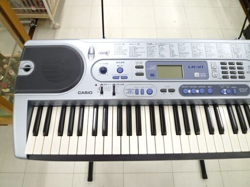 CASIO 電子キーボード LK-41 光ナビゲーション 週末価額 - メルカリ