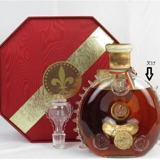 ［未開封品］レミーマルタンルイ13世 700ml 40％ 古酒　栓・箱付き バカラ クリスタルボトル