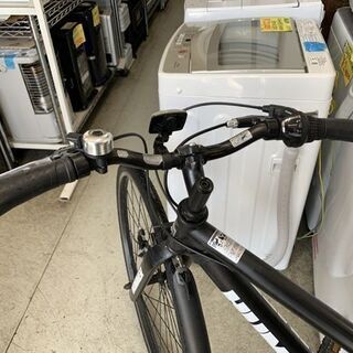 ハマー クロスバイク 7段変速 ブラック HUMMER 黒 自転車 南12条店