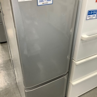 MITSUBISHI 2ドア冷蔵庫 2017年製 MR-P17C-S 168L