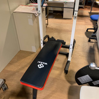 ☆中古品 ワサイ(WASAI)ぶら下がり健康器具 懸垂マシン 腹筋マシン付き 