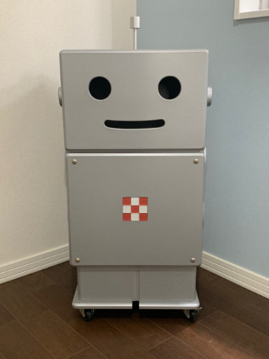 子供用収納　かわいい　ロボット　ROBIT