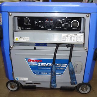 デンヨウ エンジン溶接機 GAW-150ES2 中古品 インバーター搭載 DENYO 