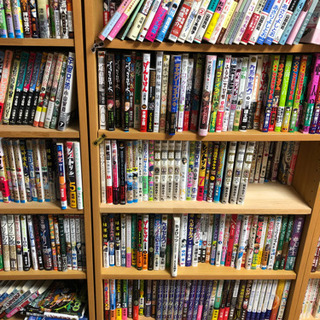 漫画、小説、ラノベなど約2万冊〜3万冊