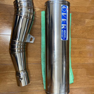 ZRX400 over recing チタンフルエキゾーストマフラー