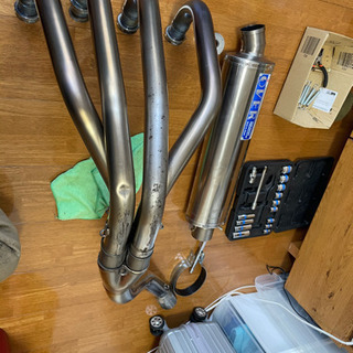 ZRX400 over recing チタンフルエキゾーストマフラー ZRX400 over recing チタンフルエキゾーストマフラー