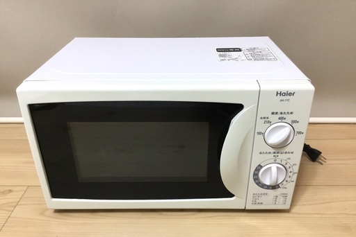 ＜美品＞ハイアール・電子レンジ「JM-17C」60Hz