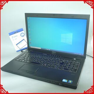 高速SSD Wi-Fi有 17.3型 ノートパソコン DELL VOSTRO 3750 中古美品