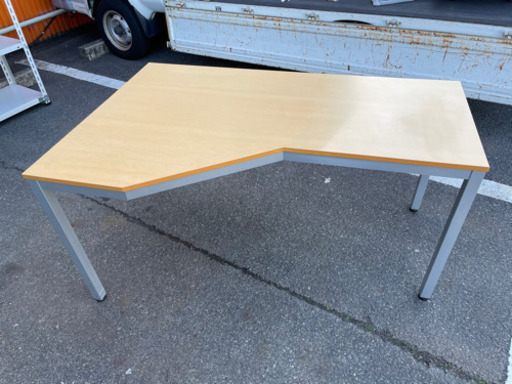 コクヨ テーブル 左広いSOHO家具 cyze サイズ HF-CYDEL149SNN クリエイティブテーブル 幅140×奥行90cm ナチュラル