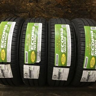 新品 BS ECOPIA NH100C 165/55R14 14インチ 夏タイヤ 4本 2019年製 ルークス ミラジーノ ゼスト ネイキッド等　(VVT110) クレジットカード QR決済可能
