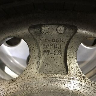 M/T ミッキートンプソン 社外ホイール 15インチ 4本 8J6HPCD139.7-28 深リム ランクル プラド サファリ パジェロ等　(VHA251) クレジットカード QR決済可能