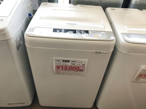 （16）2015年製　Panasonic　洗濯機　6㎏　中古品
