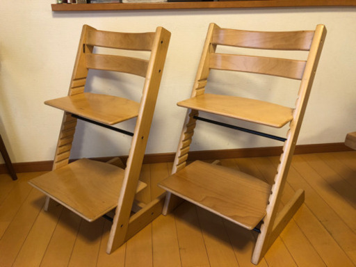 STOKKE ストッケ 2脚　TRIPP TRAPP 　子供　チェア