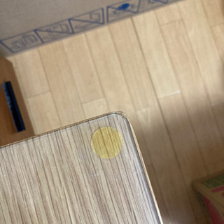 無印良品　オーク材ダイニングテーブル（低め）