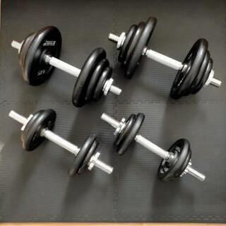 アイロテック アイアンダンベル20kg×2、10kg×2セット