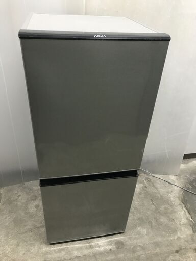 特定保証付き AQUA ノンフロン冷凍冷蔵庫 2018年製 AQR-J13H(S)